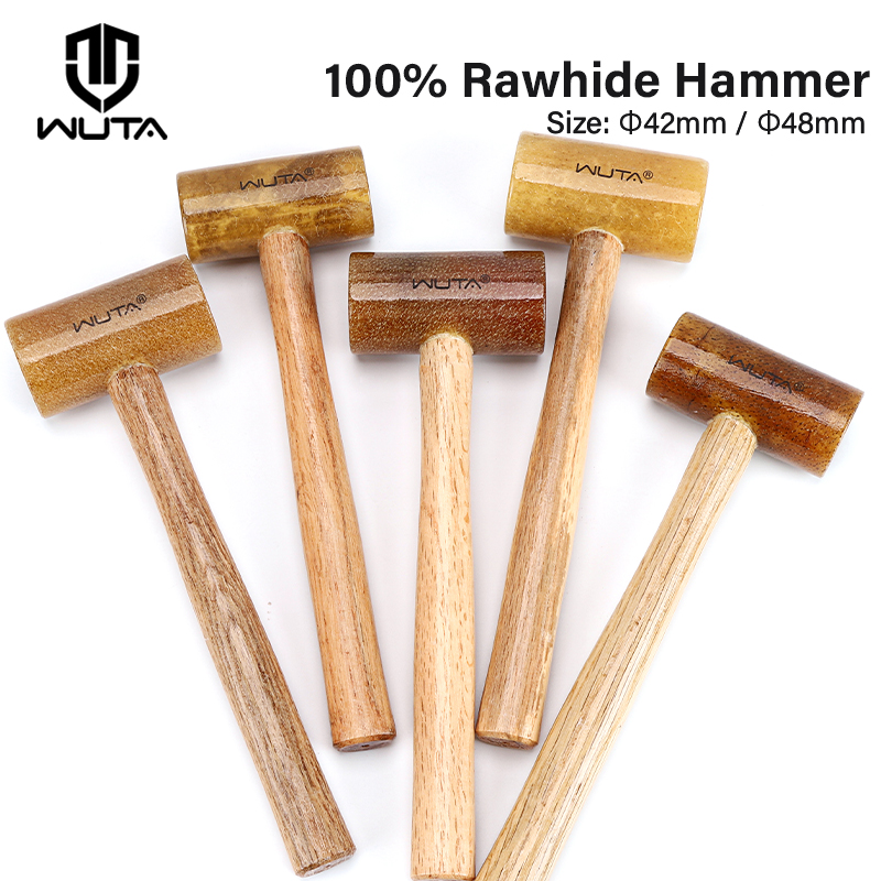 Mallet Rawhide Craft - WUTA 100% Rawhide-head Mallet 가죽 공예