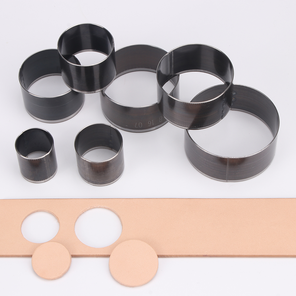 Leatherwork Rings - 7개/세트 가죽 원형 펀칭 다이, DIY