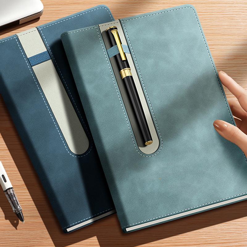 A5 B5 노트북 PU 가죽 노트북 펜 홀더 루프 포함 - Leatherwork Journal 리뷰 및 가격