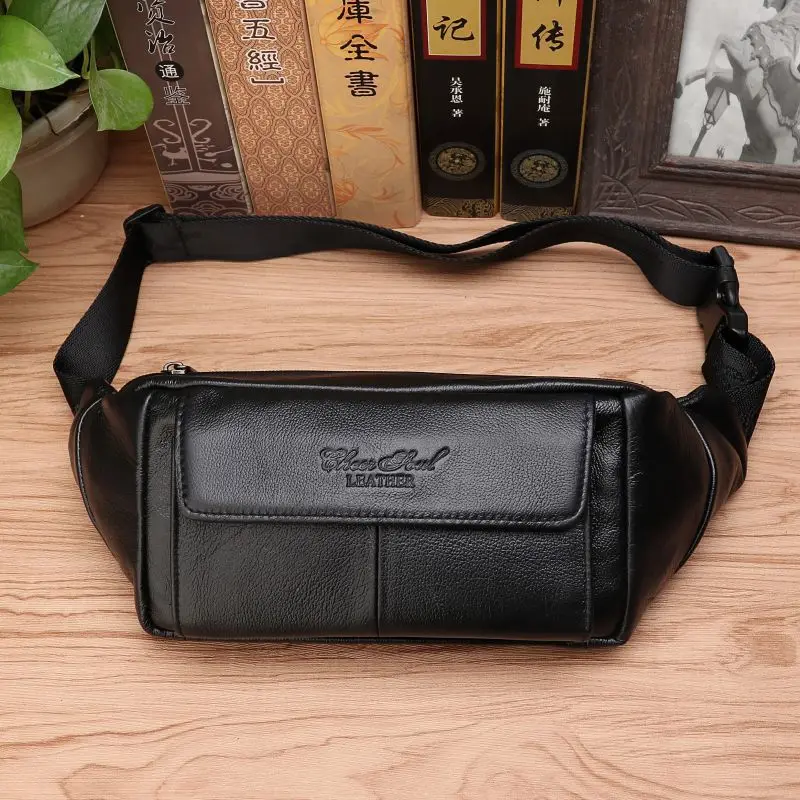남성용 천연 가죽 벨트 웨이스트 팩 백 힙 멀티퍼포즈  - Leatherwork Belt 리뷰 및 가격