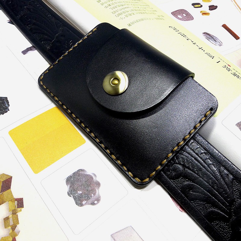 Blongk 남녀공용 초박형 허리 가방, 정품 가죽 벨 - Leatherwork Belt 리뷰 및 가격