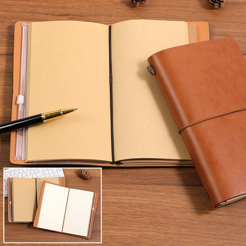 PU 가죽 빈티지 리필형 노트 소프트 루즈리프 커버 휴 - Leatherwork Journal 리뷰 및 가격