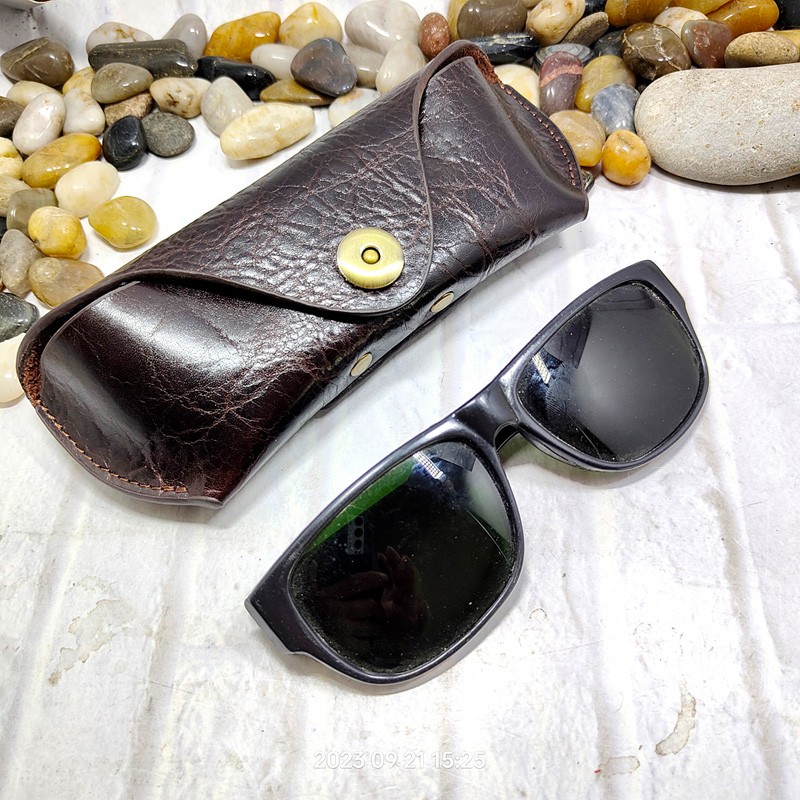 정품 가죽 선글라스 상자 포켓 벨트 팩, 휴대용 남성  - Leatherwork Belt 리뷰 및 가격