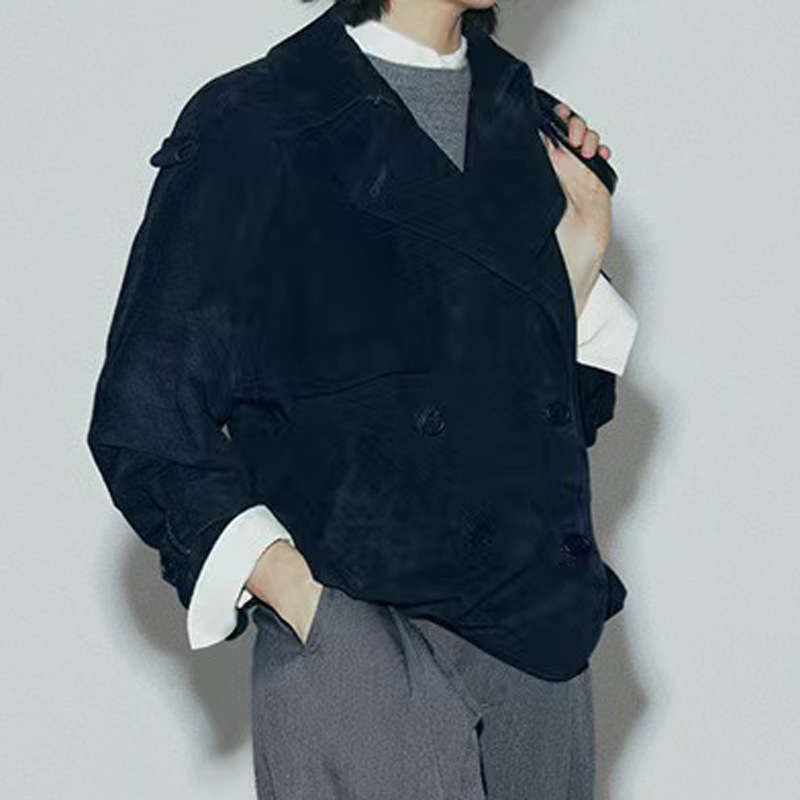 진짜 스웨이드 재킷 가을 여성 양가죽 올드 머니 스타일 - Leather Work For Kids 리뷰 및 가격